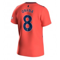 Everton Amadou Onana #8 Vonkajší futbalový dres 2023-24 Krátky Rukáv